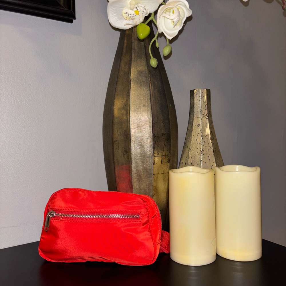 Vibrant Red Fanny Pack